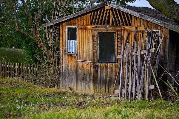 casetta legno usata