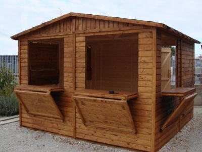 Chioschi in legno a confronto