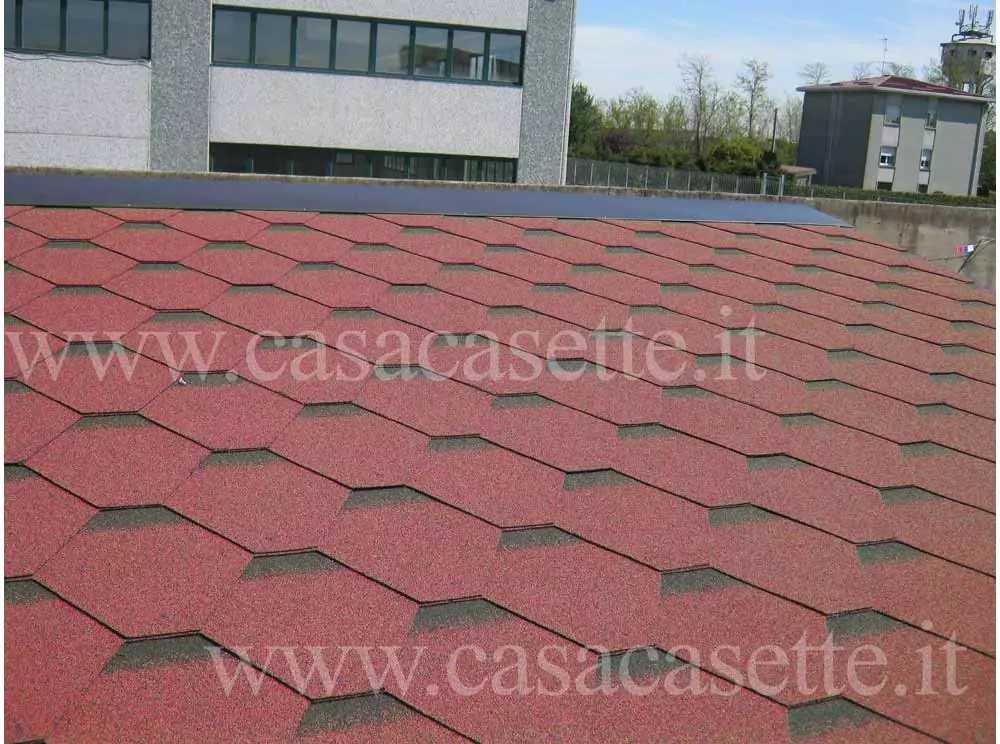 Tegole canadesi col rosso Tegole Canadesi Col. Rosso