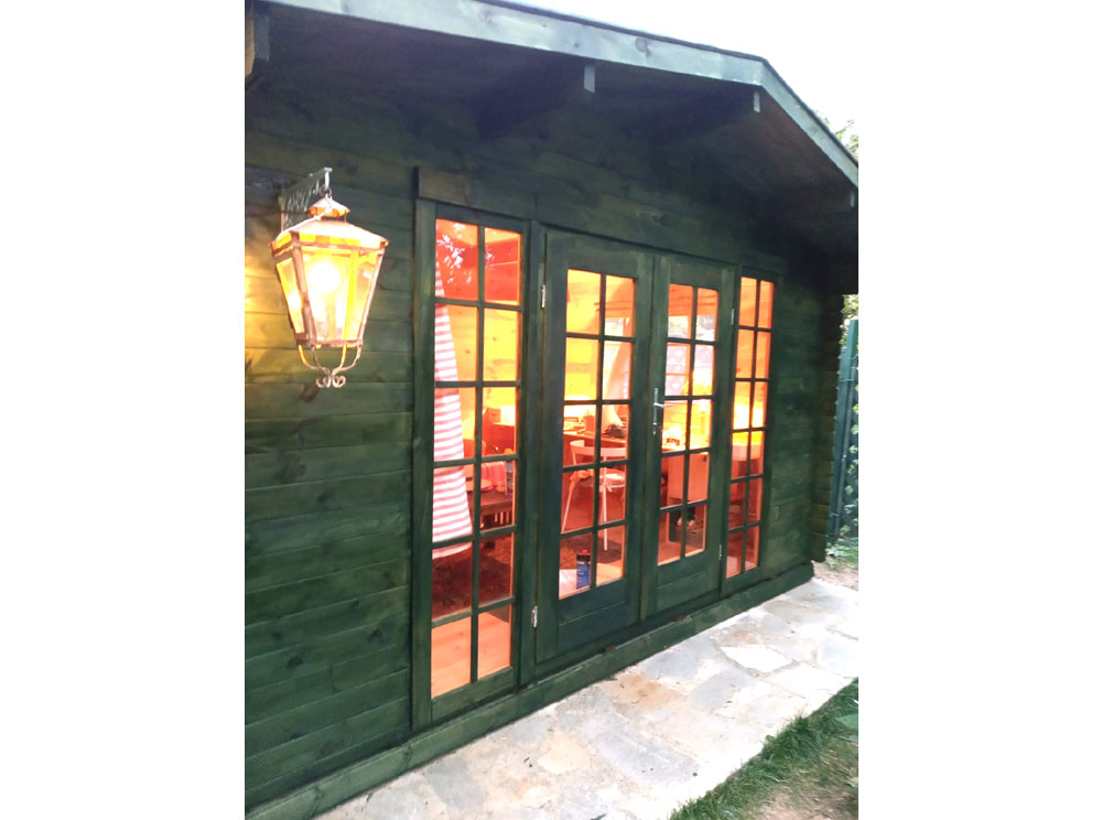 Casetta Bologna 4x3 impregnante verde Casetta modello Bologna 4x3 impregnante verde