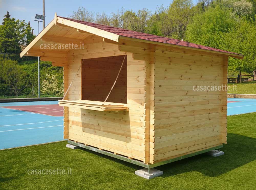 Casetta chiosco telaio