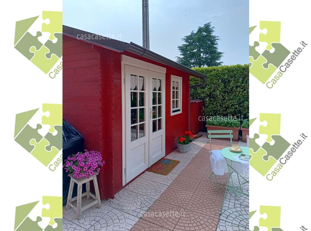 Casetta Firenze rossa Casetta modello Firenze rossa
