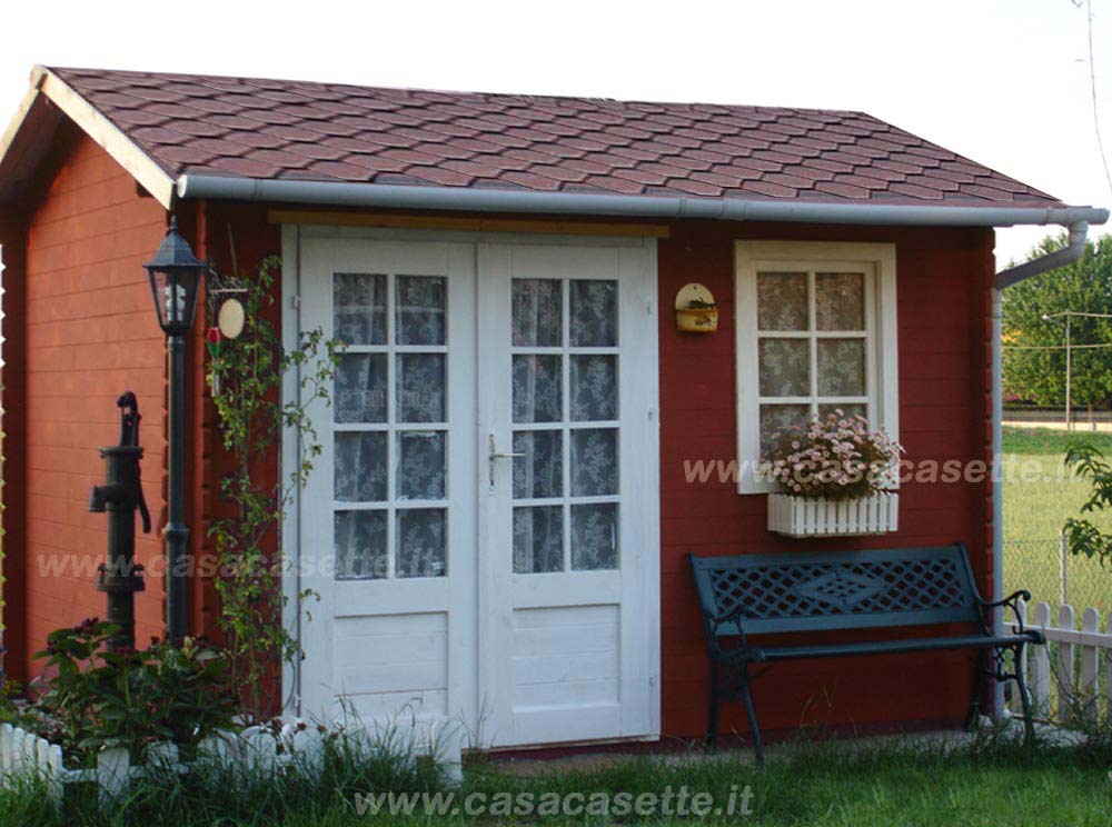 Casetta in legno Firenze 34x25 Casetta in legno modello Firenze 34x25