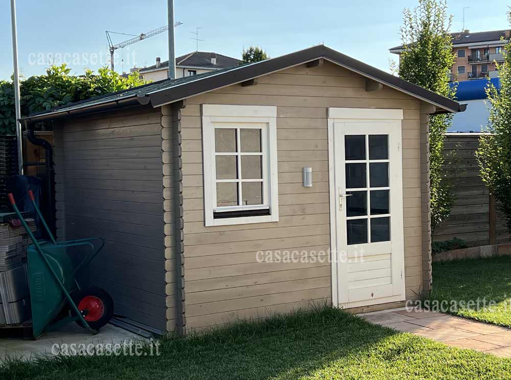 Casetta in legno Milano 3x3 Casetta in legno modello Milano 3x3