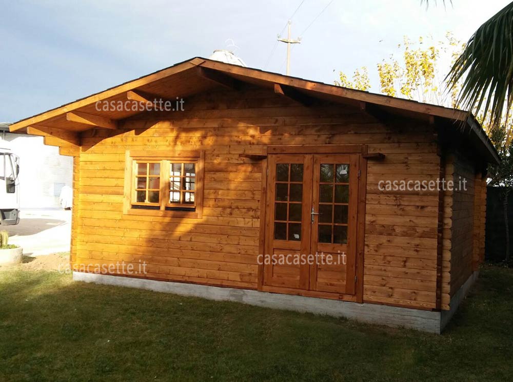 Casetta Lombardia 6x6 impregnante Casetta modello Lombardia 6x6 impregnante