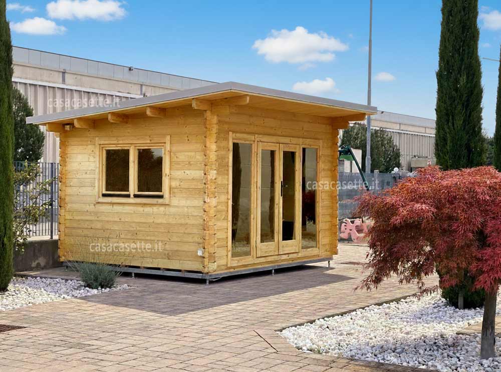 Casetta Rimini 4x3 su telaio zincato