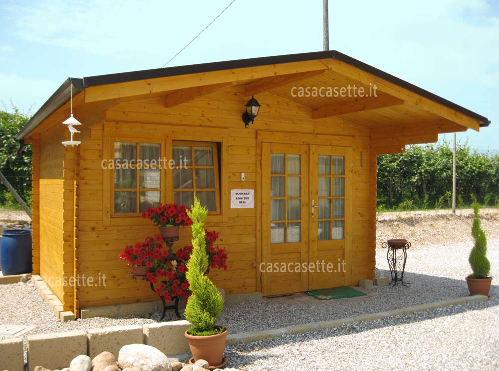 Casetta Roma 4x3 miele Casetta modello Roma 4x3 miele