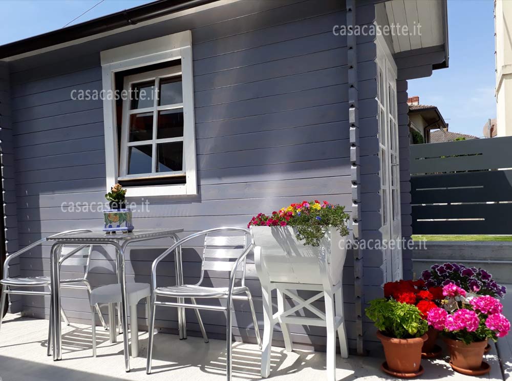Casetta Trento 2x3 grigio Casetta modello Trento 2x3 grigio