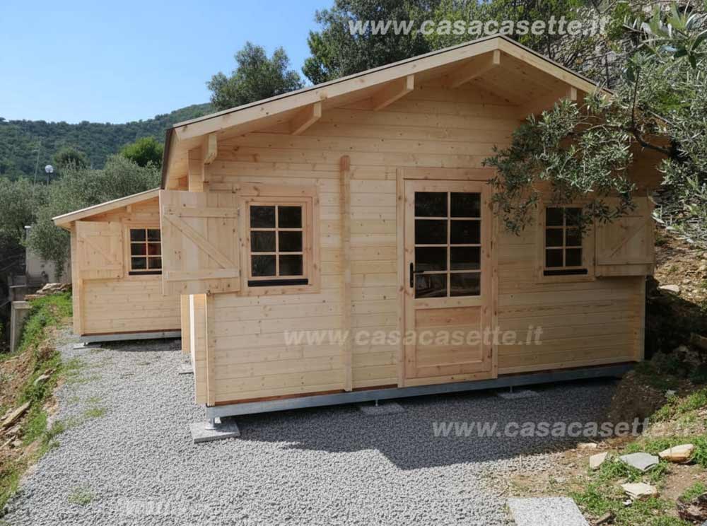 Casetta Treviso 42mq alta su telaio