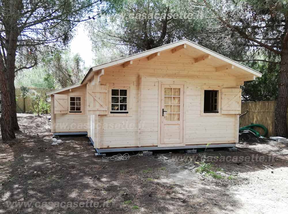 Casetta Treviso rialzata Casetta Treviso rialzata telaio acciaio