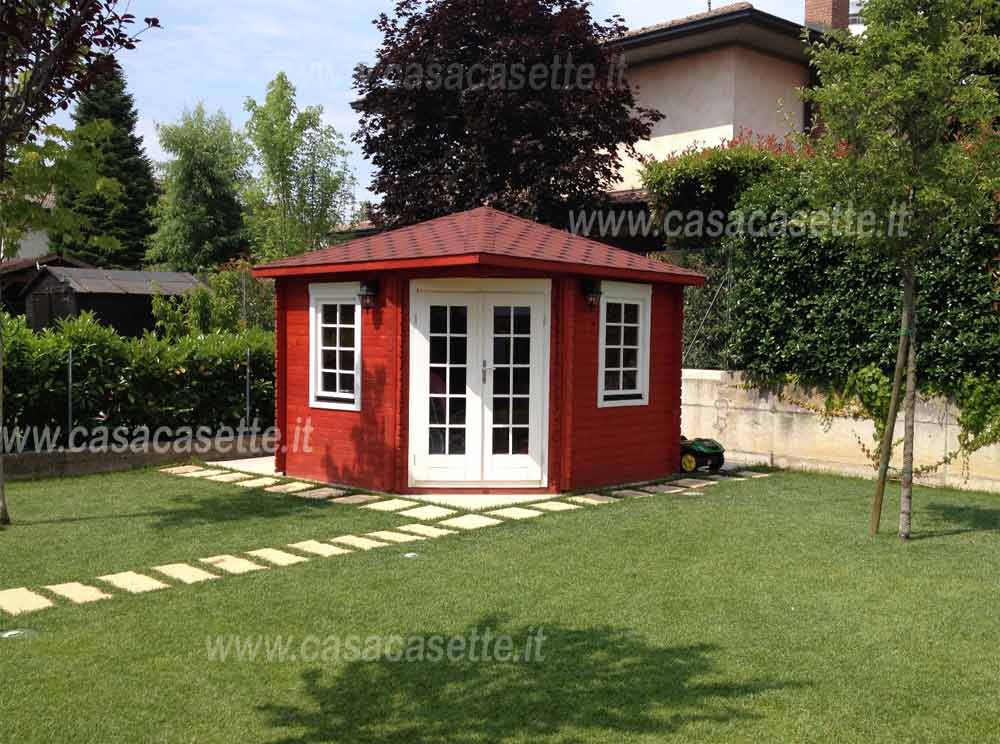 Casetta Venezia 3x3 rossa Casetta Venezia 3x3 rossa smalto