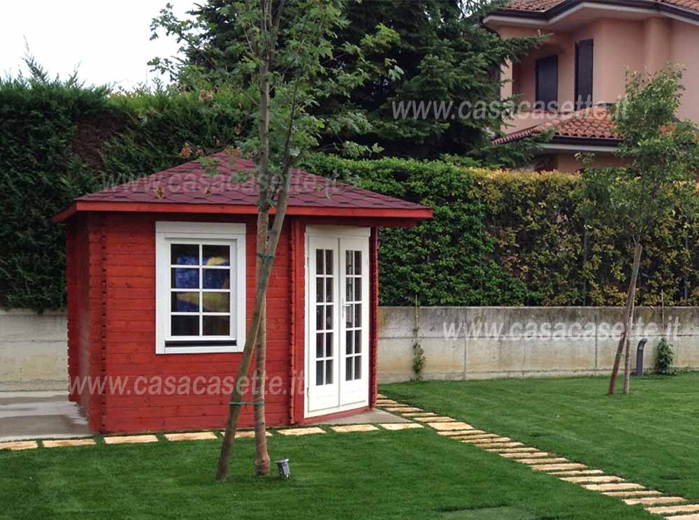 Casetta Venezia 3x3 smalto bianco Casetta modello Venezia 3x3 smalto bianco