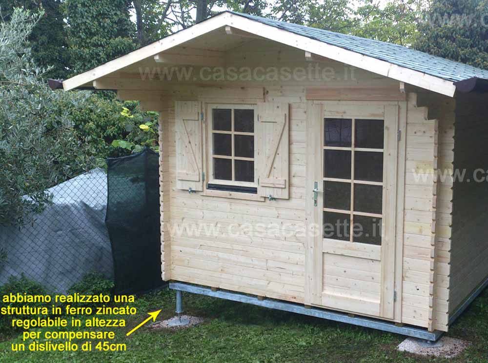 Casetta Verona telaio Casetta Verona telaio zincato