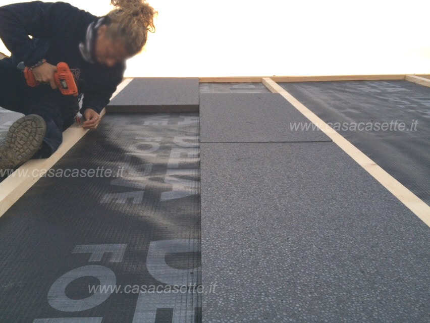 Coibentazione tetto casette coibentazione tetto casette montaggio