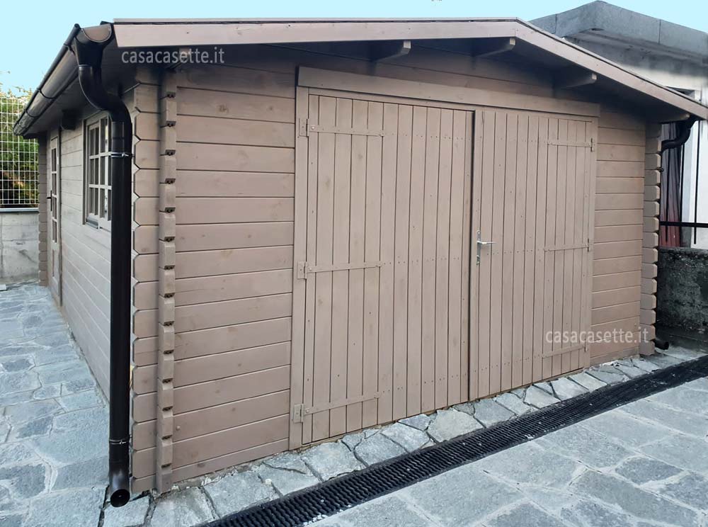 Garage Varese 4x6 tortora Garage modello Varese 4x6 tortora