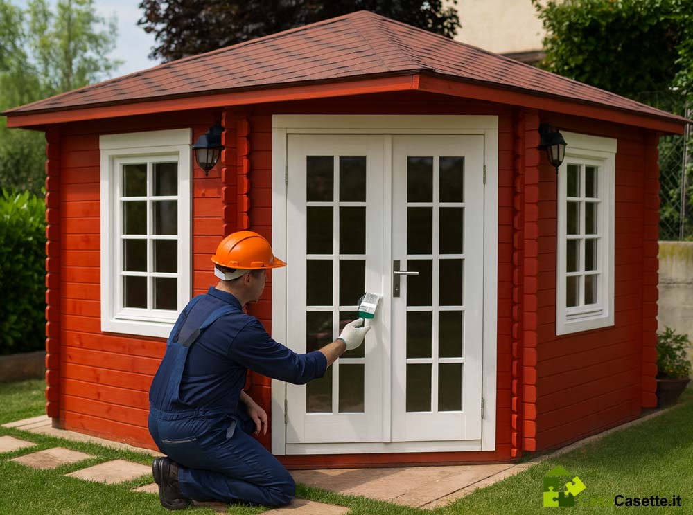 Smalto per serramenti processo Smalto per serramenti processo bianco