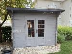 Casetta modello Modena 3x3 scossalina frontale