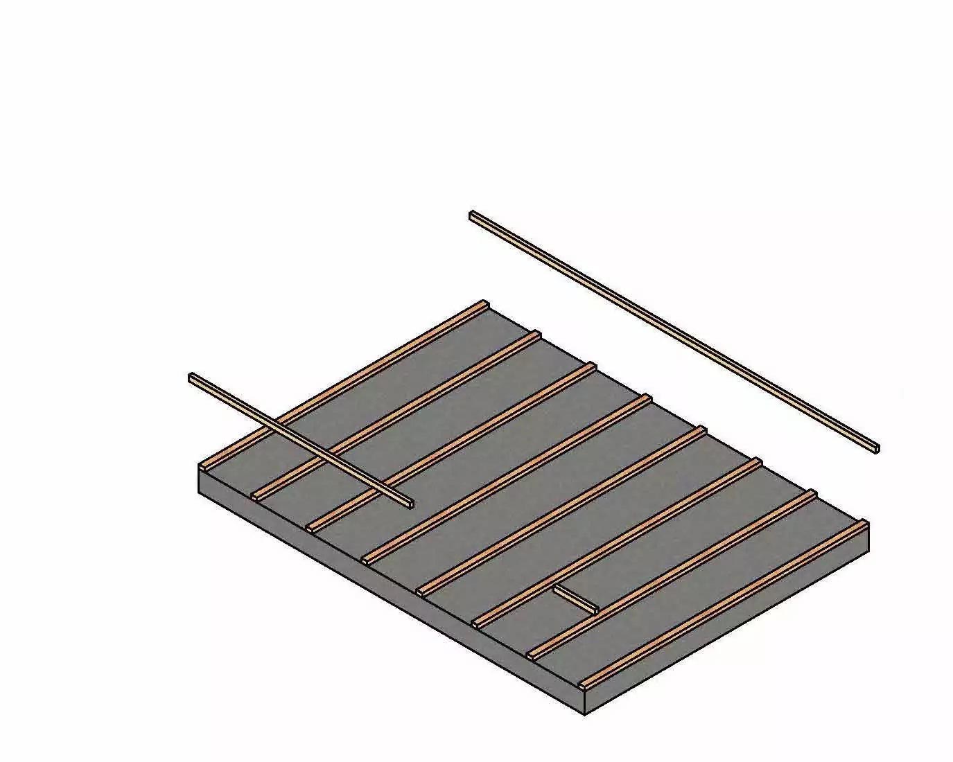 montaggio pareti casetta in legno