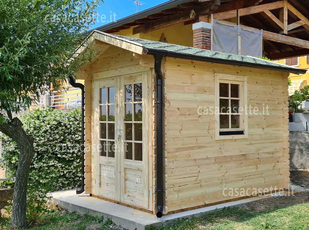 serra da giardino in legno
