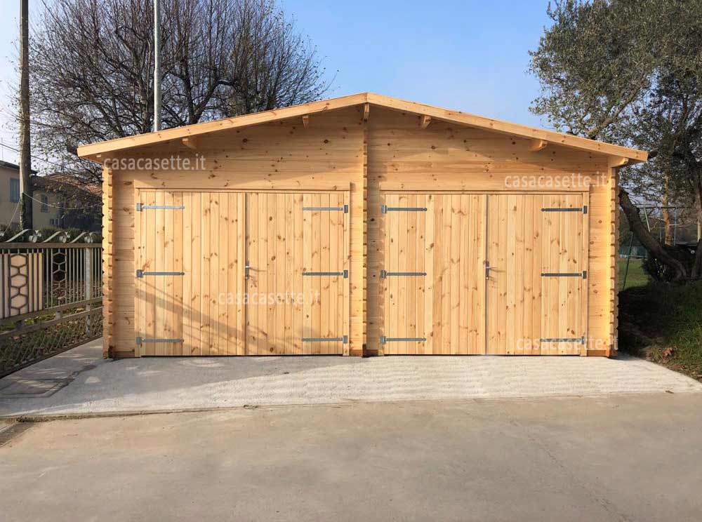 garage in legno prefabbricati