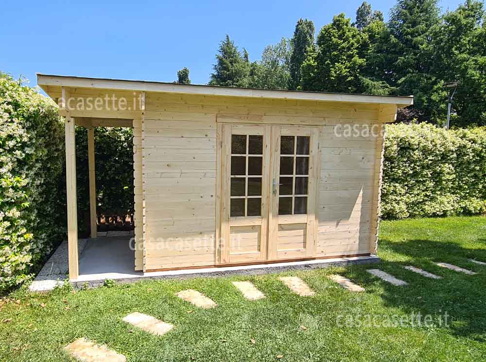 barbecue vicino alla tua casetta in legno