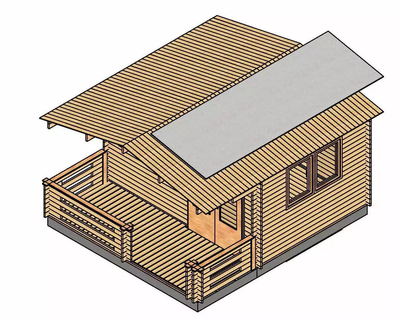 passaggi del montaggio casetta di legno