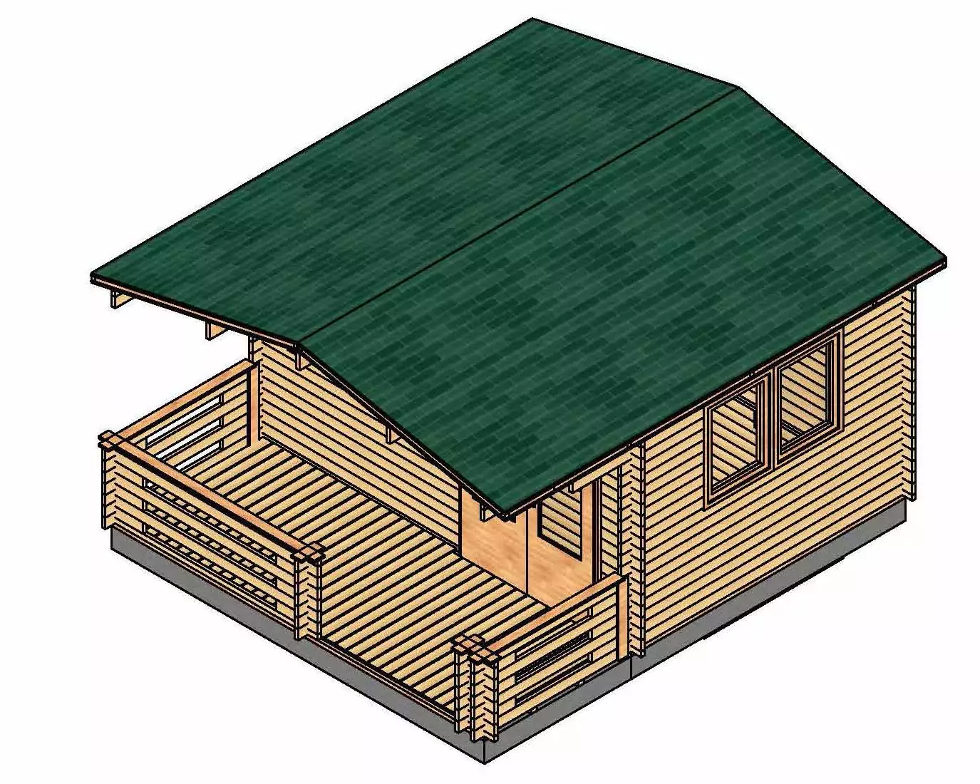 Montaggio Tegole casette in legno