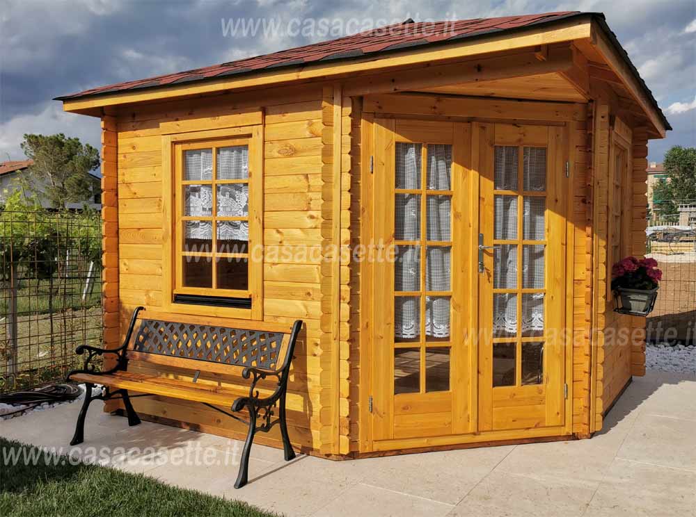 Casetta modello Venezia 3x3 in legno
