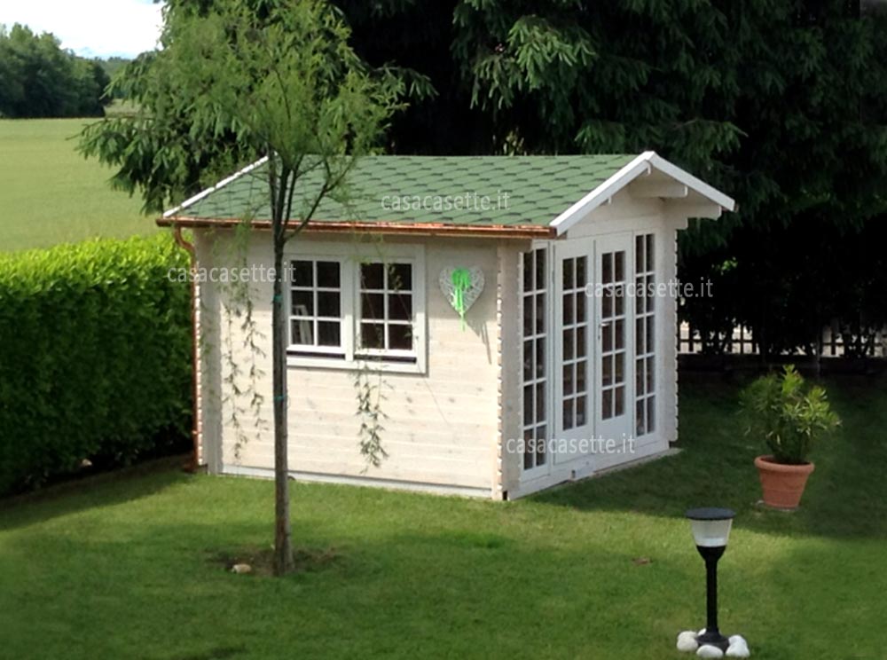 Casetta in legno 3x3 per il giardino