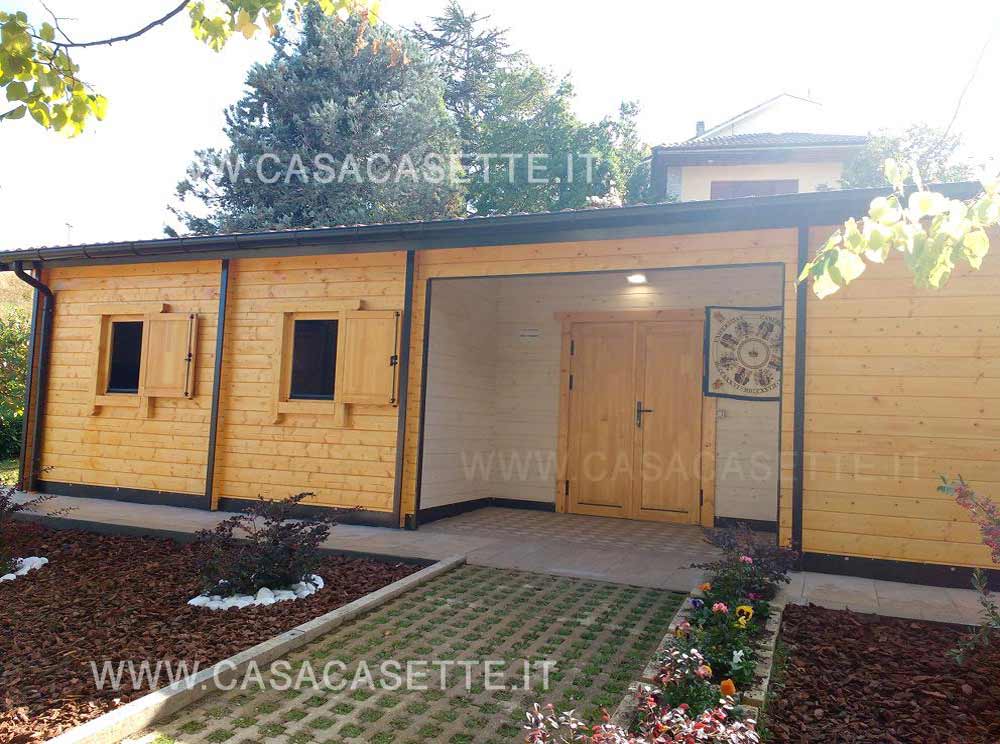 Casetta ATV Verona massello legno 