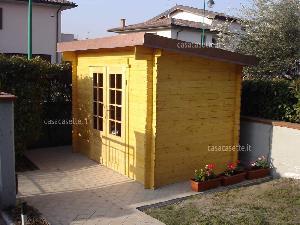 Casetta modello Mantova misure 3x2 miele impregnante