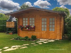 Casetta modello Roma misure 4x3 frontale