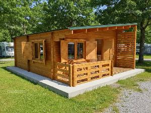 Casetta modello Sanremo misure 36mq camping