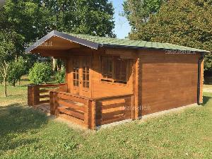 Casetta modello Trieste misure 4x4 grondaia accessorio