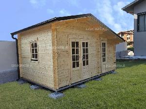 Casetta in legno modello Ancona misure 5x3 van.2