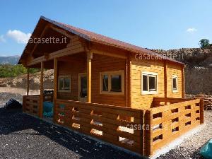 Casetta in legno modello Brescia misure 6x6