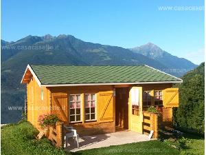 Casetta in legno modello Cuneo misure 6x52
