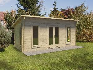 Casetta in legno modello Gorizia misure 6x3