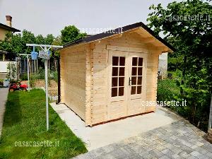 Casetta in legno modello Grosseto misure 25x25