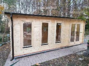 Casetta in legno modello Lucca misure 6x4
