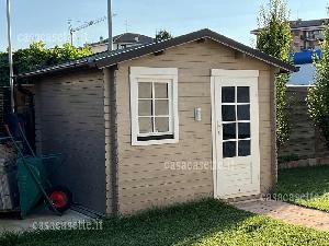 Casetta in legno modello Milano misure 3x3