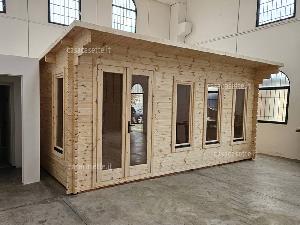 Casetta in legno modello Pescara misure 6x4