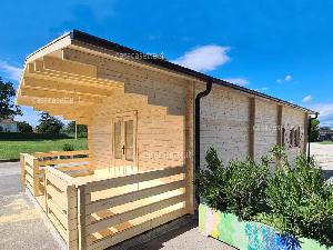 Casetta in legno modello Puglia misure 5x10