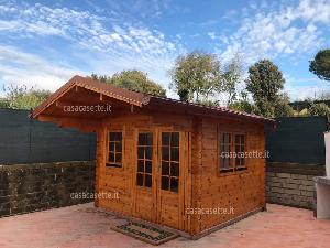 Casetta in legno modello Roma misure 3x3