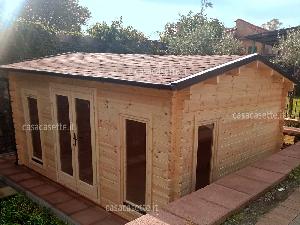 Casetta in legno modello Siracusa misure 5x4
