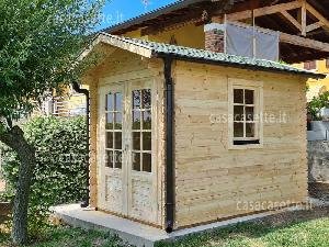 Casetta in legno modello Trento misure 2x3