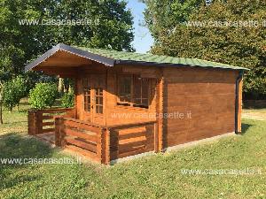 Casetta in legno modello Trieste misure 4x4