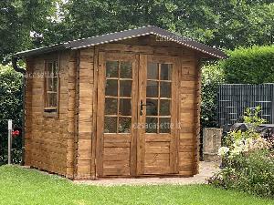 Casetta in legno modello Vicenza misure 22x22