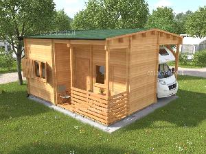 Preingresso roulotte misure 6,2x3,7 45mm camping