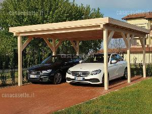 Tettoia modello carport misure 6x6 auto